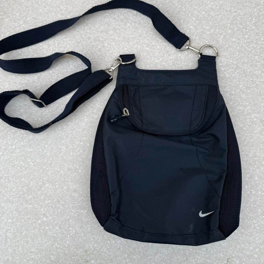 Vintage Nike Cross Body Bag Navy blue